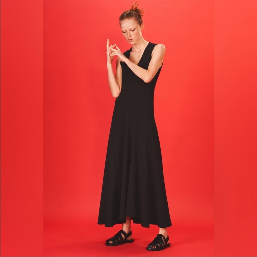 Limited edition black maxi dress NWT